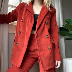 Corduroy Suit